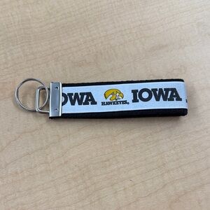 Iowa Hawkeyes Wristlet Keychain for Keys New
